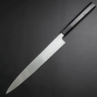 Yanagiba White Steel #2 Kasumi Chokin Drache Büffelhorn und Ebenholz Griff 240mm-[Musashi]-[Japan-Küchenmesser]