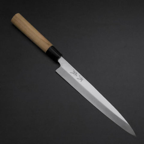 Yanagiba White Steel #2 Kasumi Kirschholz Griff 200mm-[Musashi]-[Japan-Küchenmesser]