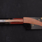 Yanagiba White Steel #2 Schwarzes Kagami Finish Mond-Fuji Sui-Honyaki Urushi Griff mit Urushi Scheide 330mm-[Musashi]-[Japan-Küchenmesser]