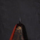 Yanagiba White Steel #2 Schwarzes Kagami Finish Mond-Fuji Sui-Honyaki Urushi Griff mit Urushi Scheide 330mm-[Musashi]-[Japan-Küchenmesser]