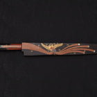 Yanagiba White Steel #2 Schwarzes Kagami Finish Mond-Fuji Sui-Honyaki Urushi Griff mit Urushi Scheide 330mm-[Musashi]-[Japan-Küchenmesser]
