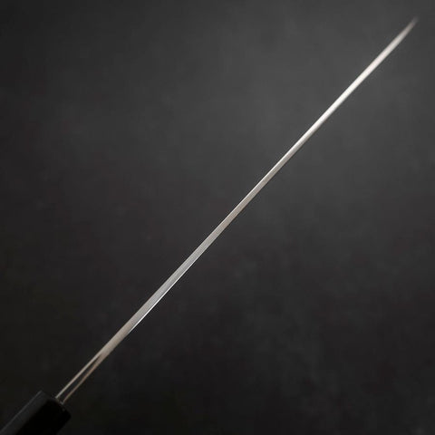Yanagiba White steel #2 Honyaki Büffelhorn und Ebenholz Griff 270mm-[Musashi]-[Japan-Küchenmesser]