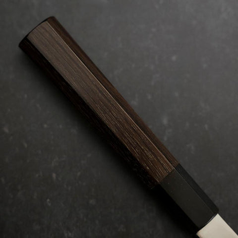 Yanagiba White steel #2 Honyaki Büffelhorn und Ebenholz Griff 270mm-[Musashi]-[Japan-Küchenmesser]
